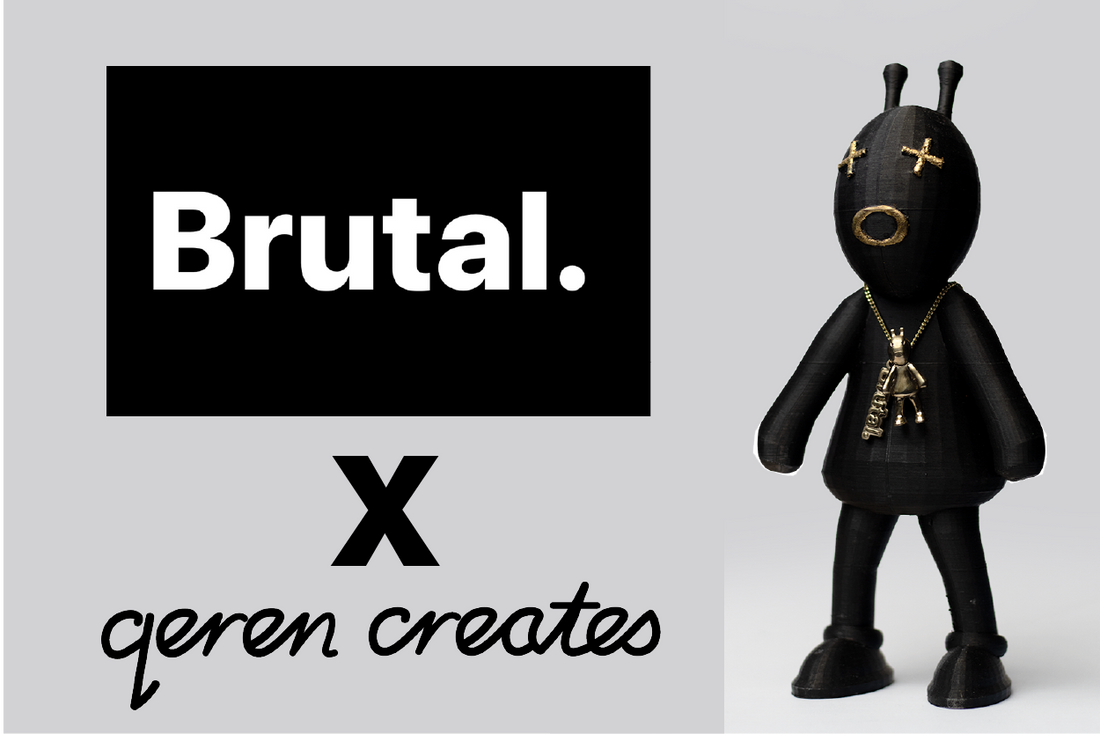 BRUTAL Curation x Qeren Creates